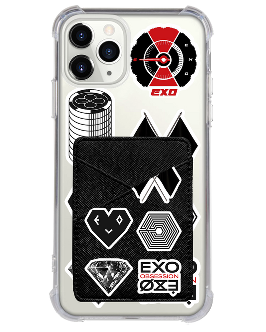 iPhone Phone Wallet Case - EXO Sticker Pack