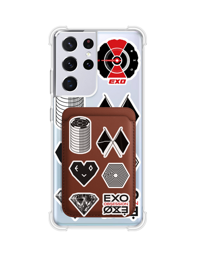 Android Magnetic Wallet Case - EXO Sticker Pack