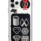 iPhone Magnetic Wallet Case - Exo Sticker Pack