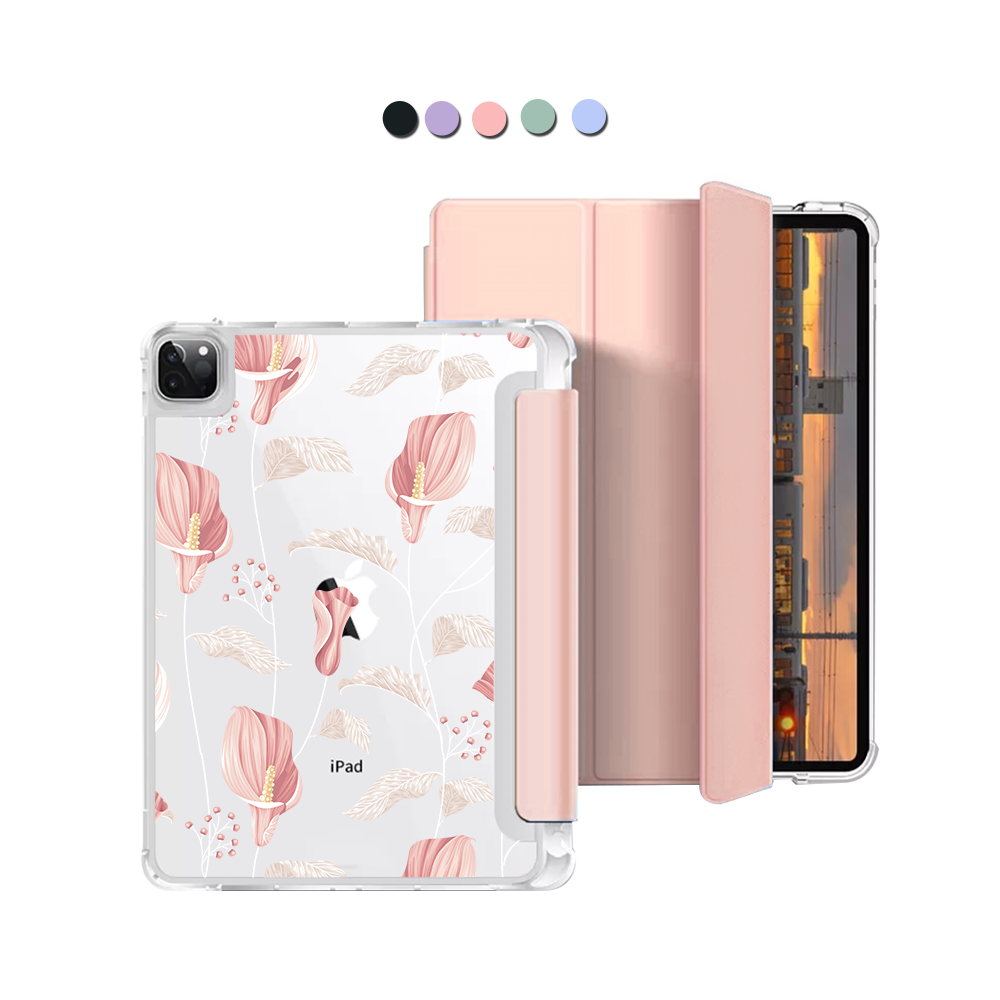iPad Macaron Flip Cover - Easter Lily
