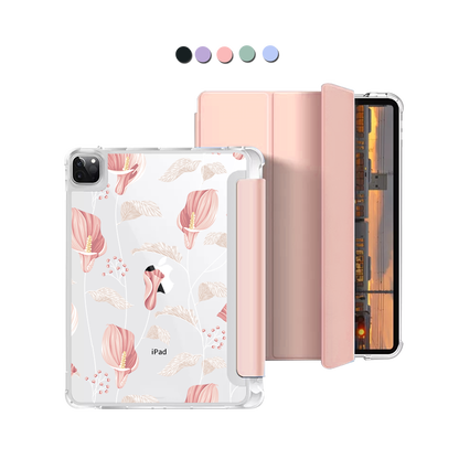 iPad Macaron Flip Cover - Easter Lily