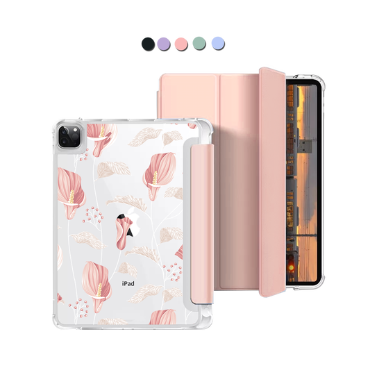 iPad Macaron Flip Cover - Easter Lily