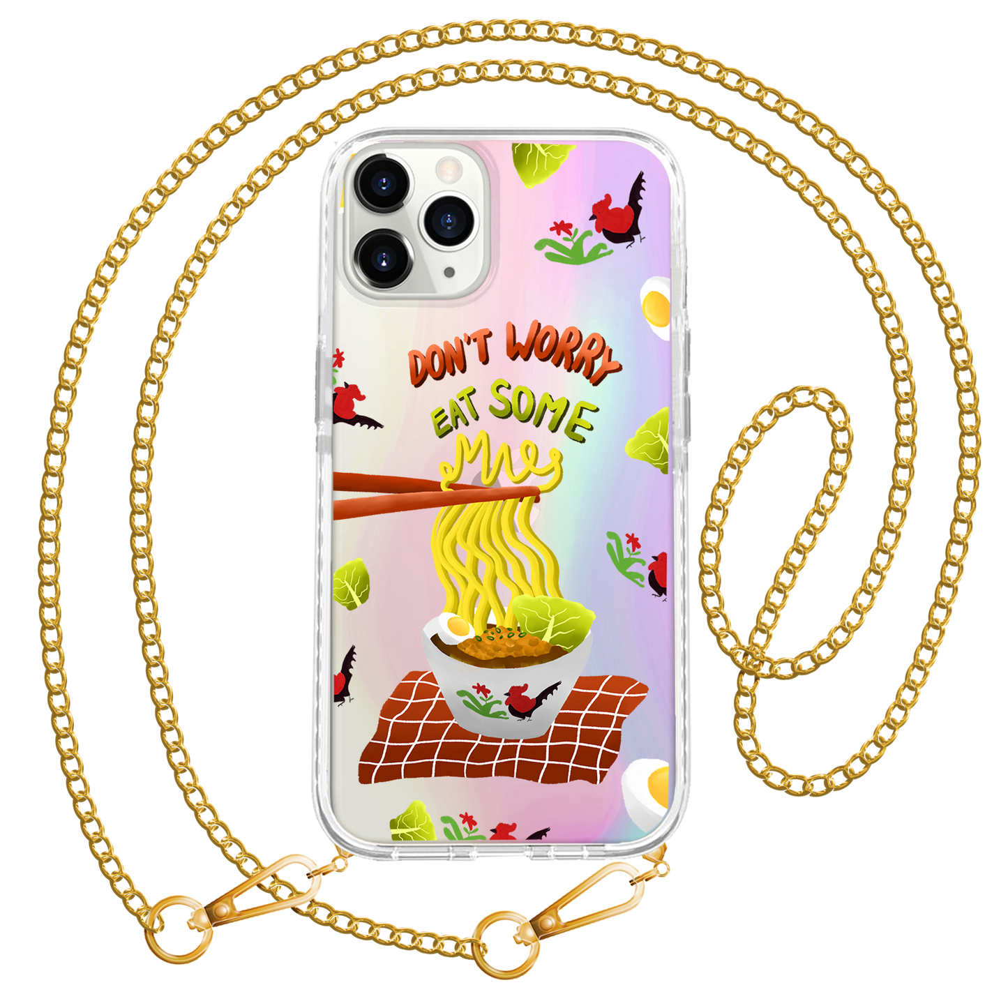 iPhone Rearguard Holo - Go Eat Some Mie