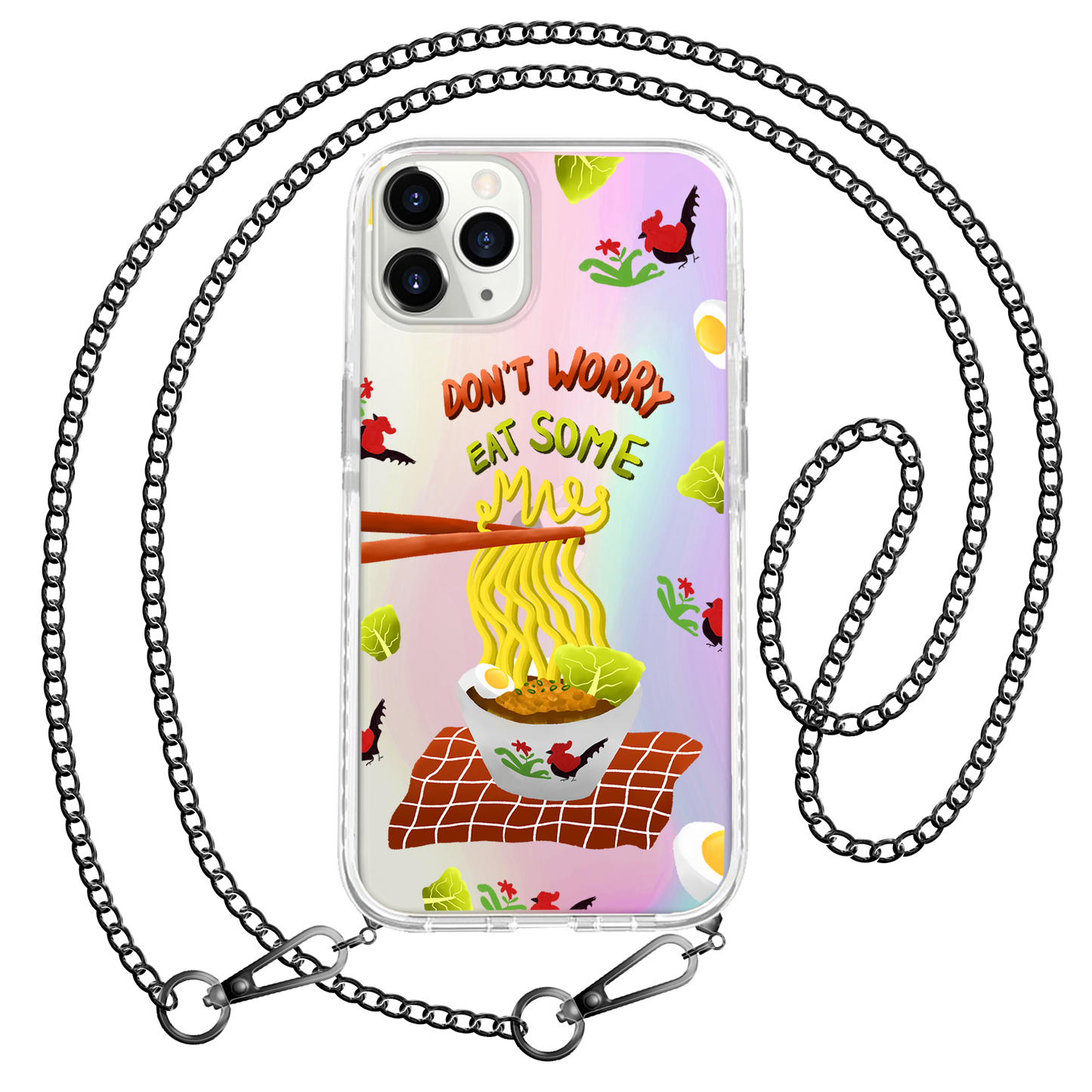 iPhone Rearguard Holo - Go Eat Some Mie