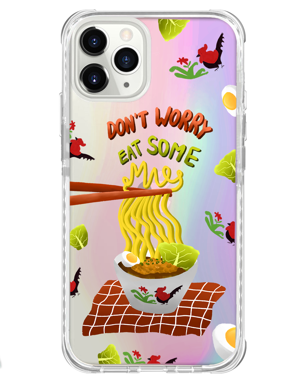 iPhone Rearguard Holo - Go Eat Some Mie