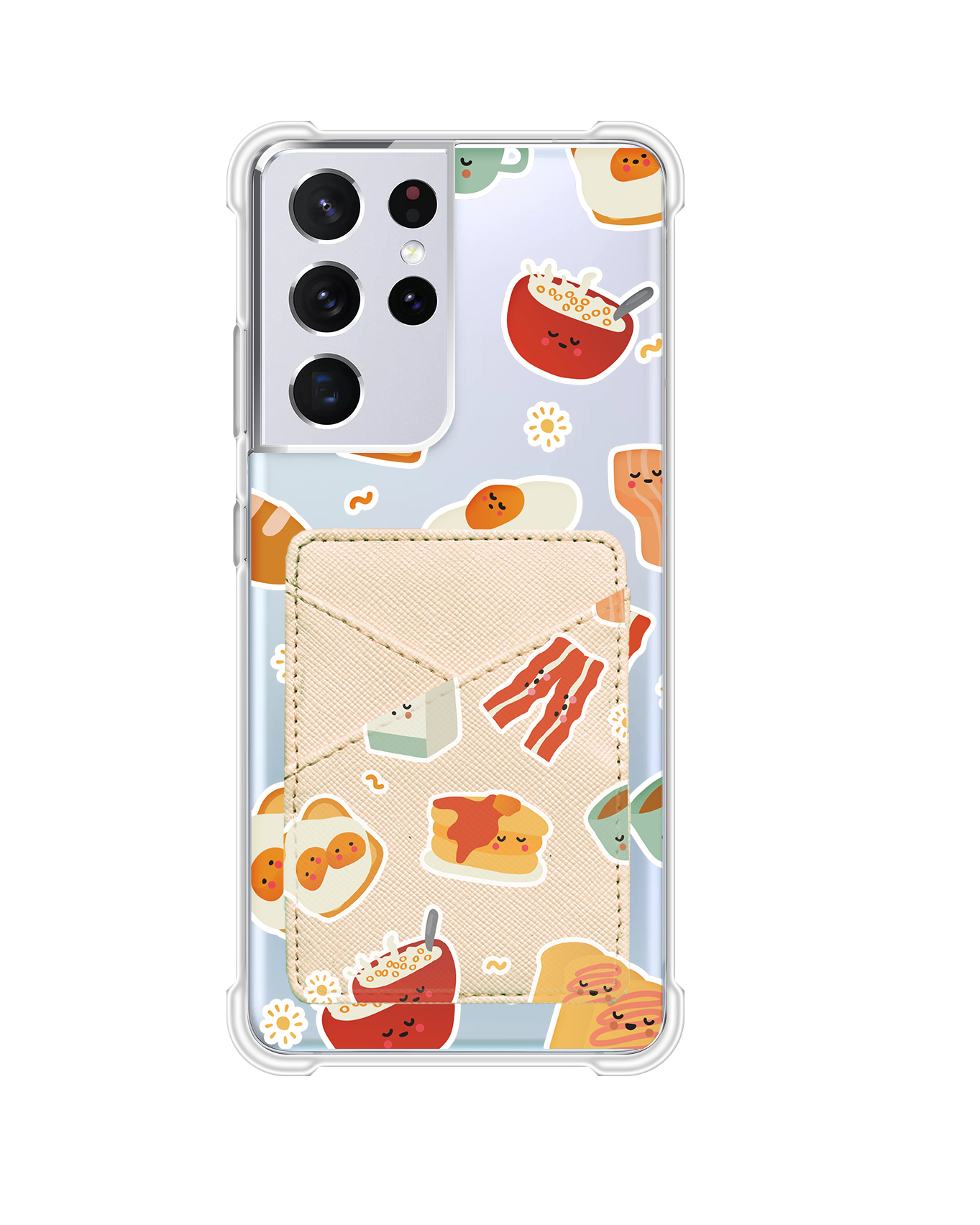 Android Phone Wallet Case - English Breakfast