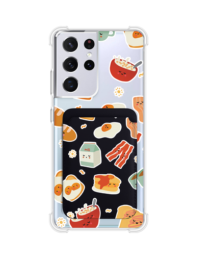 Android Magnetic Wallet Case - English Breakfast