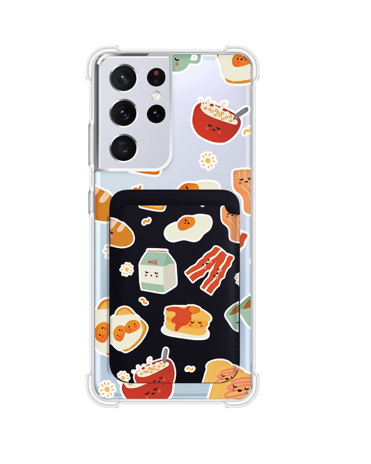 Android Magnetic Wallet Case - English Breakfast