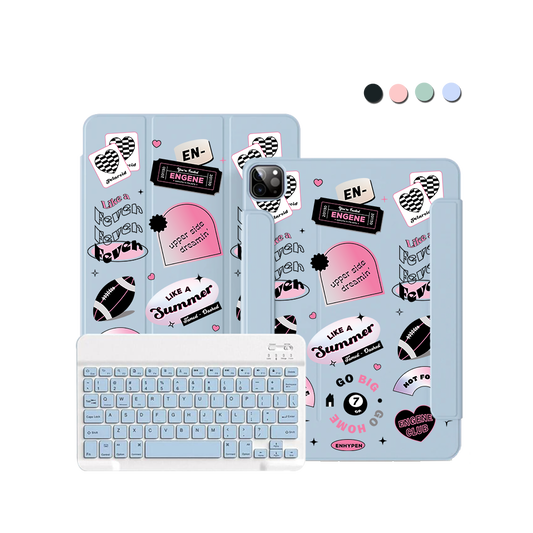 iPad Wireless Keyboard Flipcover - Enhypen Sticker