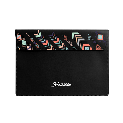 Vegan Leather Sleeve - Ethnic 1