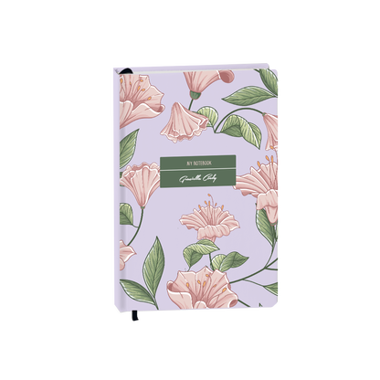 Hardcover Bookpaper Journal - Evaline (with Elastic Band & Bookmark)