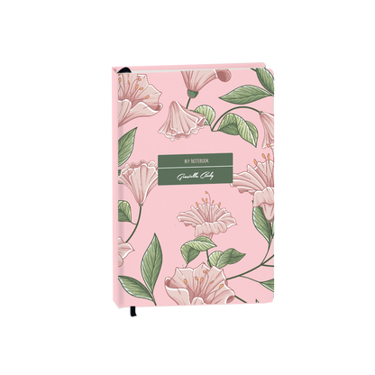 Hardcover Bookpaper Journal - Evaline (with Elastic Band & Bookmark)