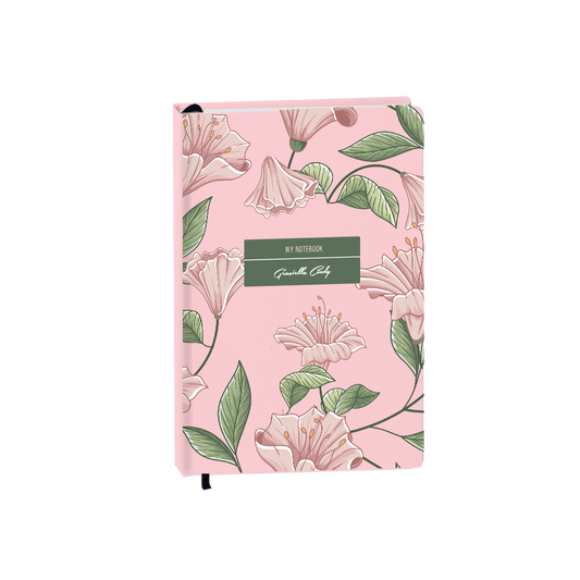Hardcover Bookpaper Journal - Evaline (with Elastic Band & Bookmark)