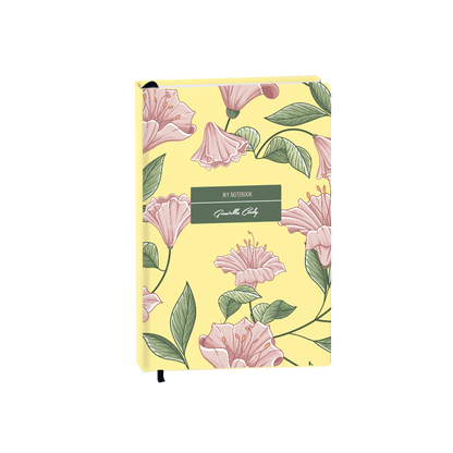 Hardcover Bookpaper Journal - Evaline (with Elastic Band & Bookmark)