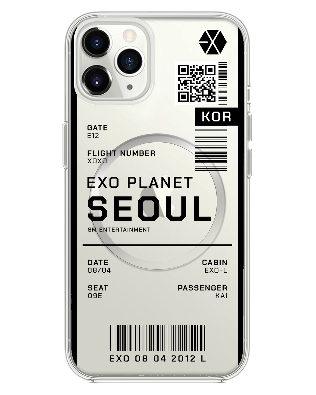 iPhone Rearguard Hybrid - EXO Planet Ticket
