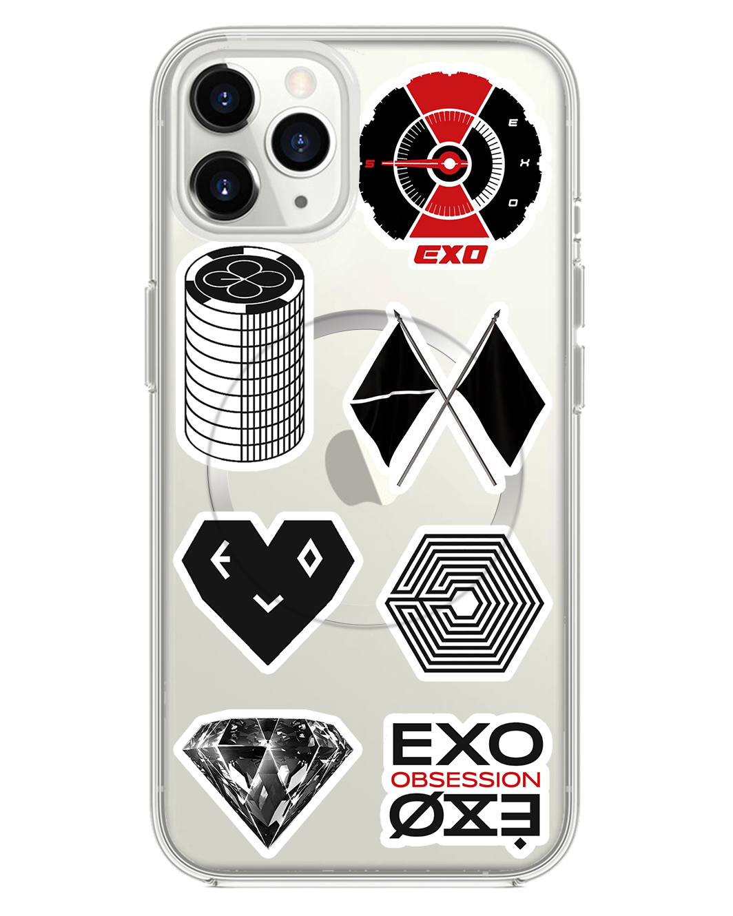 iPhone Rearguard Hybrid - EXO Sticker Pack