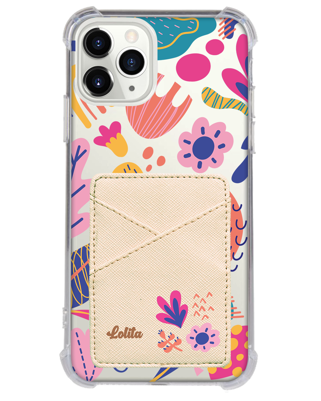 iPhone Phone Wallet Case - Florals