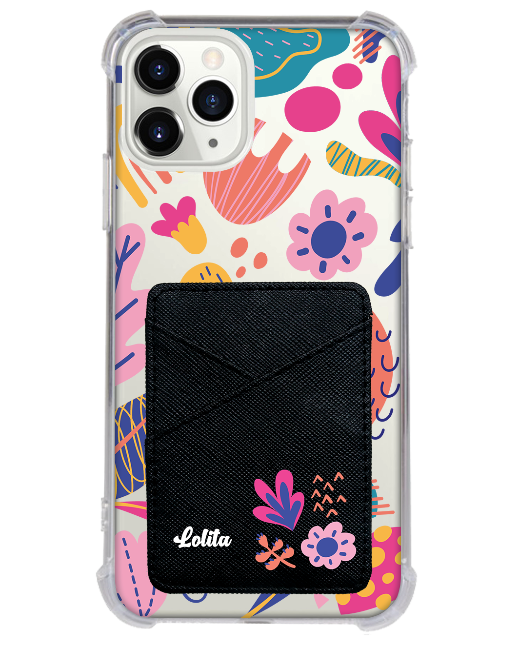 iPhone Phone Wallet Case - Florals