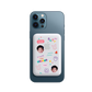 Magnetic Wireless Powerbank - Face Grid