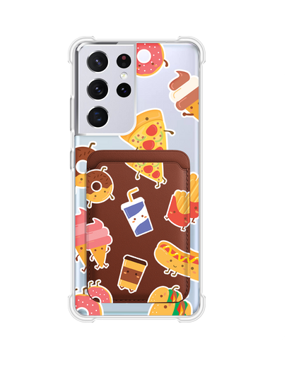 Android Magnetic Wallet Case - Fast Foodies