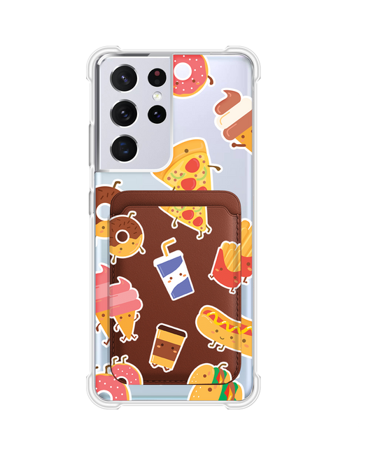 Android Magnetic Wallet Case - Fast Foodies