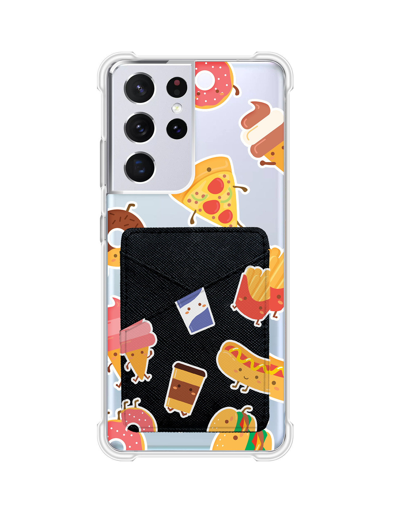 Android Phone Wallet Case - Fast Foodies