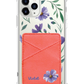 iPhone Phone Wallet Case - February Violets 1.0