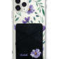 iPhone Phone Wallet Case - February Violets 1.0