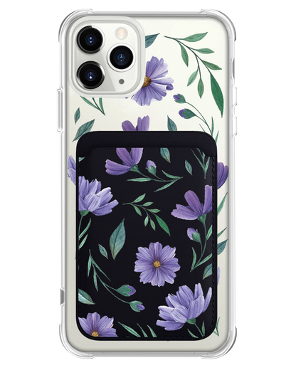 iPhone Magnetic Wallet Case - February Violet