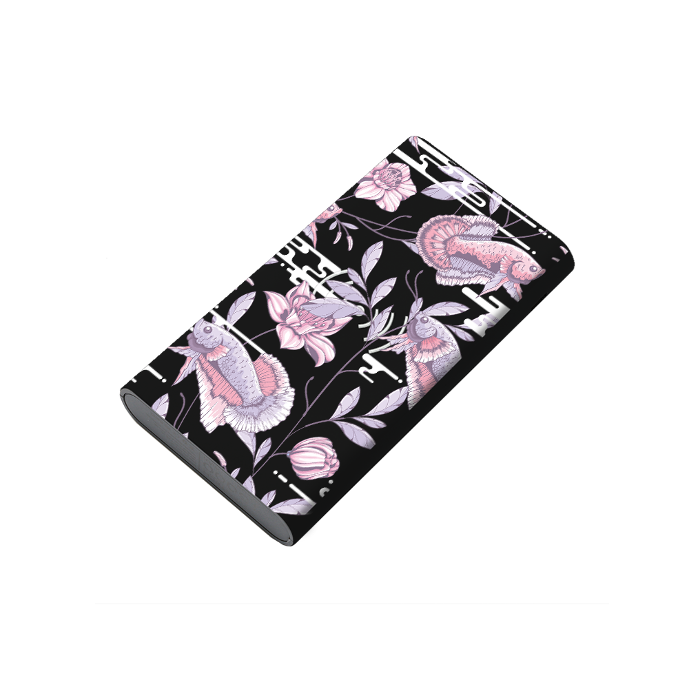 Wireless and Cable Hybrid Powerbank - Fish & Floral 1.0