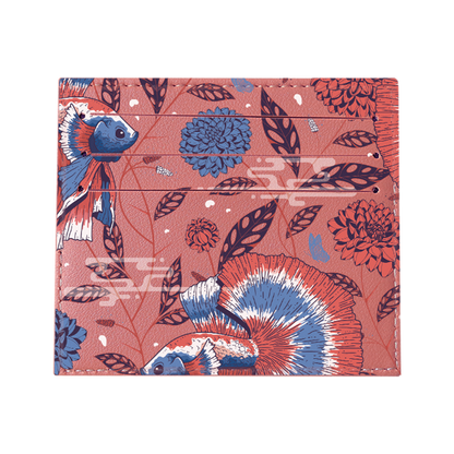 6 Slots Card Holder - Fish & Floral 2.0