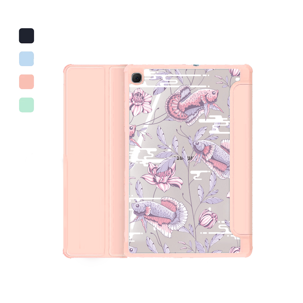 Android Tab Acrylic Flipcover - Fish & Florals 1.0