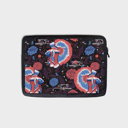 Universal Laptop Pouch - Fish & Florals 2.0