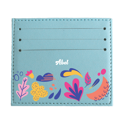 6 Slots Card Holder - Florals
