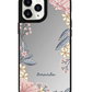 iPhone Mirror Grip Case - Pink Florals