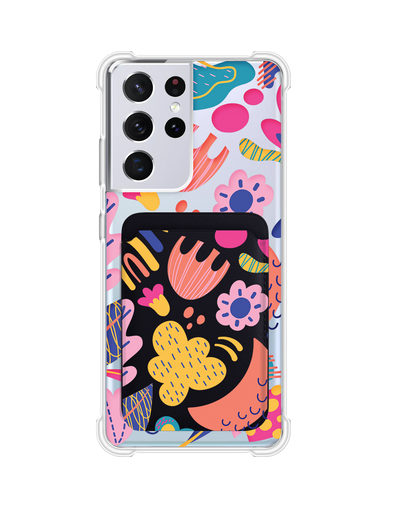 Android Magnetic Wallet Case - Florals