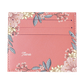 6 Slots Card Holder - Pink Florals