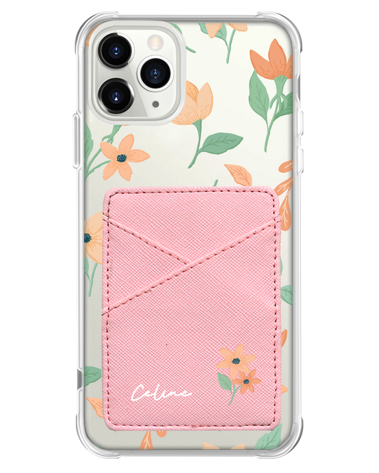 iPhone Phone Wallet Case - Birth Flower 4.0