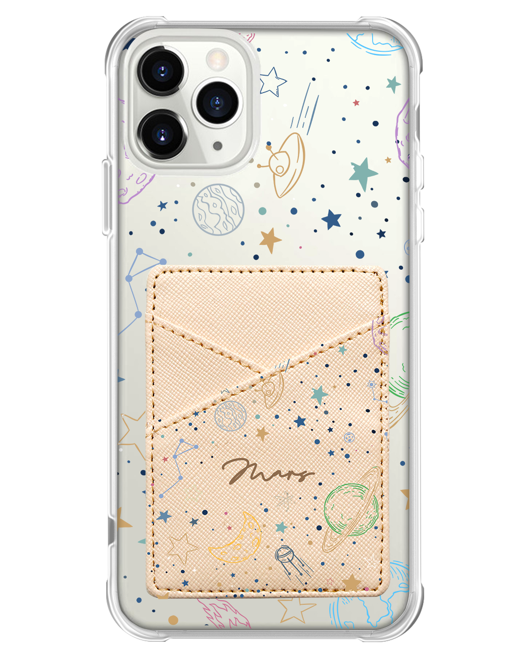 iPhone Phone Wallet Case - Galaxy