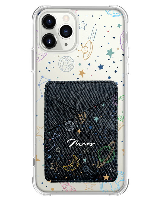 iPhone Phone Wallet Case - Galaxy