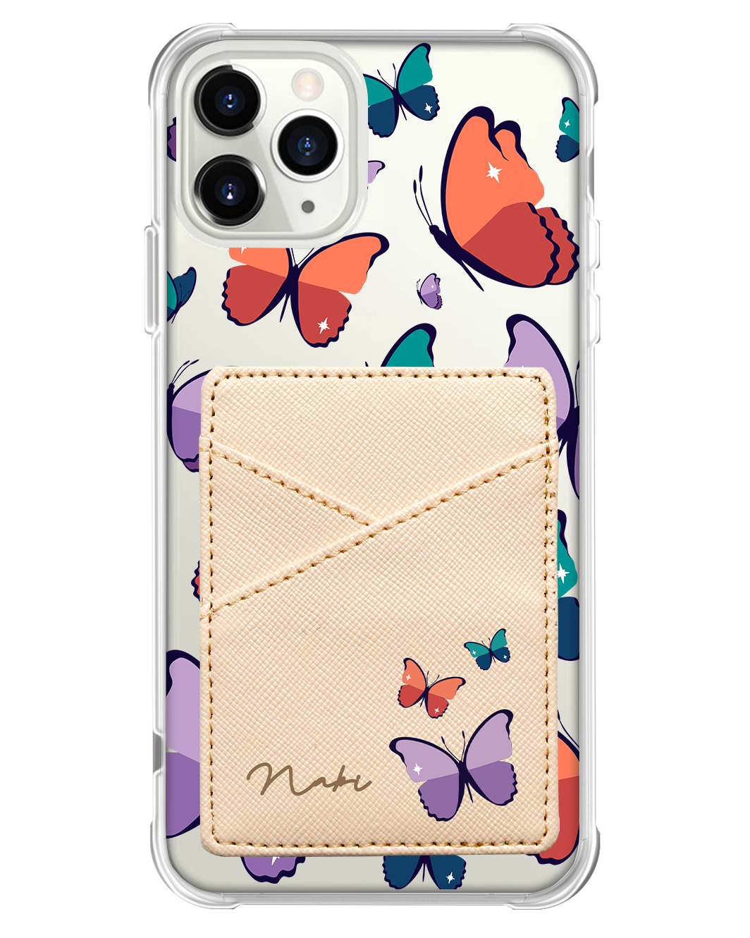 iPhone Phone Wallet Case - Butterfly