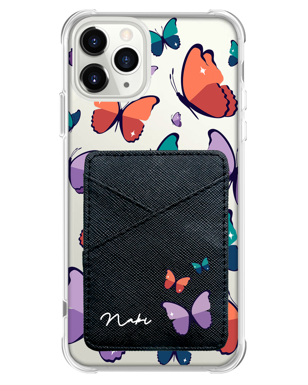 iPhone Phone Wallet Case - Butterfly