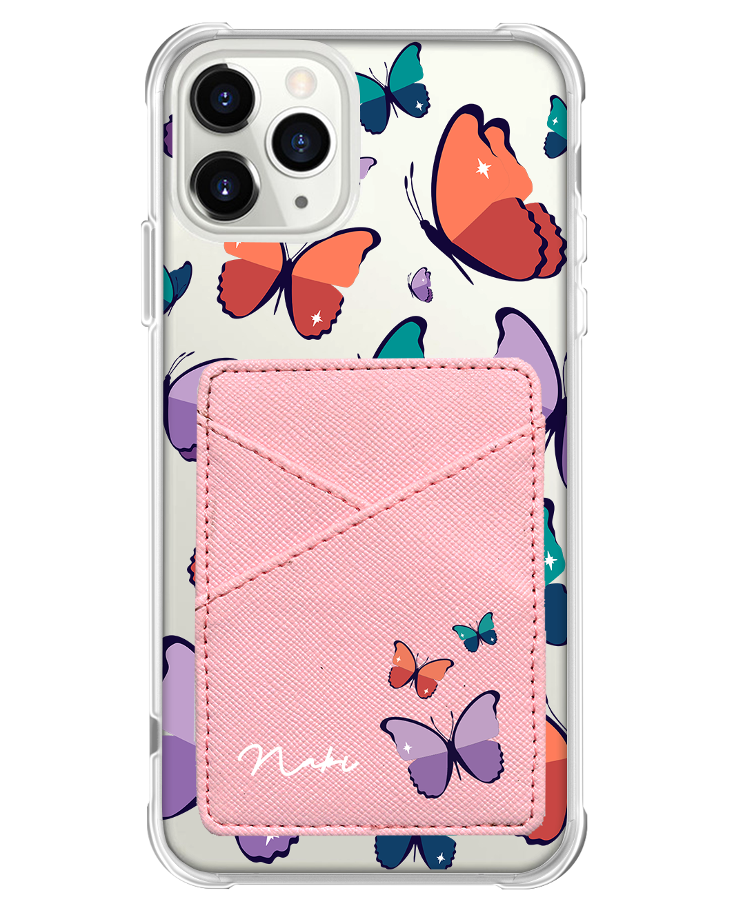 iPhone Phone Wallet Case - Butterfly