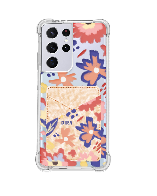 Android Phone Wallet Case - Flower Lovers