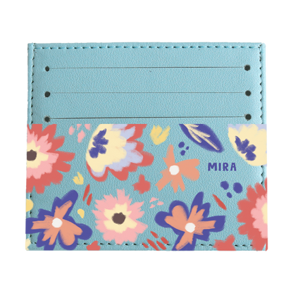6 Slots Card Holder - Flower Lovers