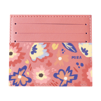 6 Slots Card Holder - Flower Lovers