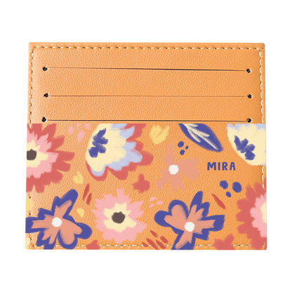 6 Slots Card Holder - Flower Lovers