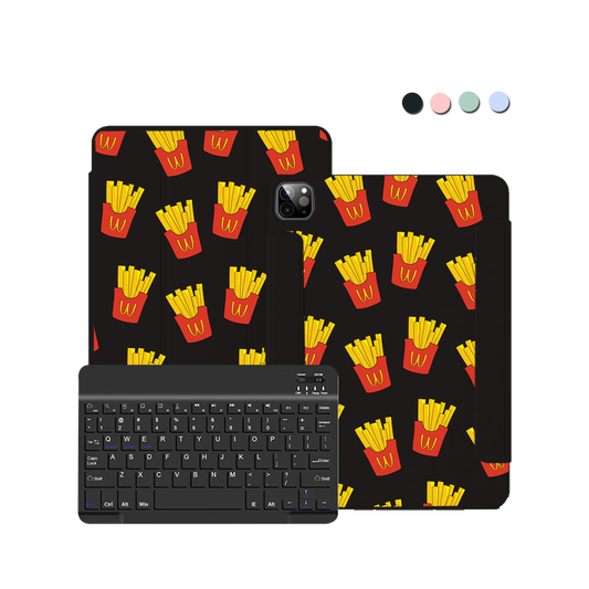 iPad Wireless Keyboard Flipcover - Fries