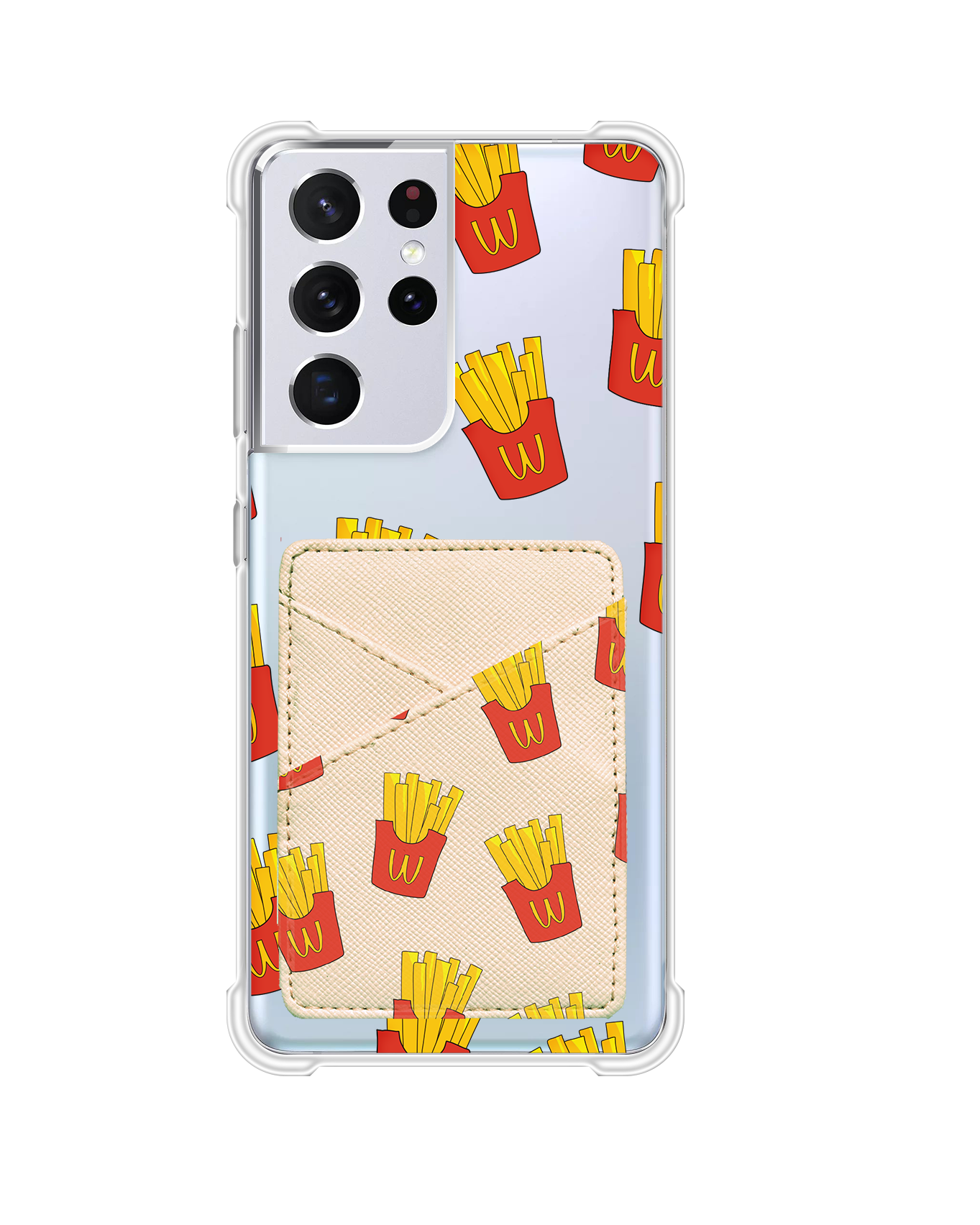 Android Phone Wallet Case - Fries