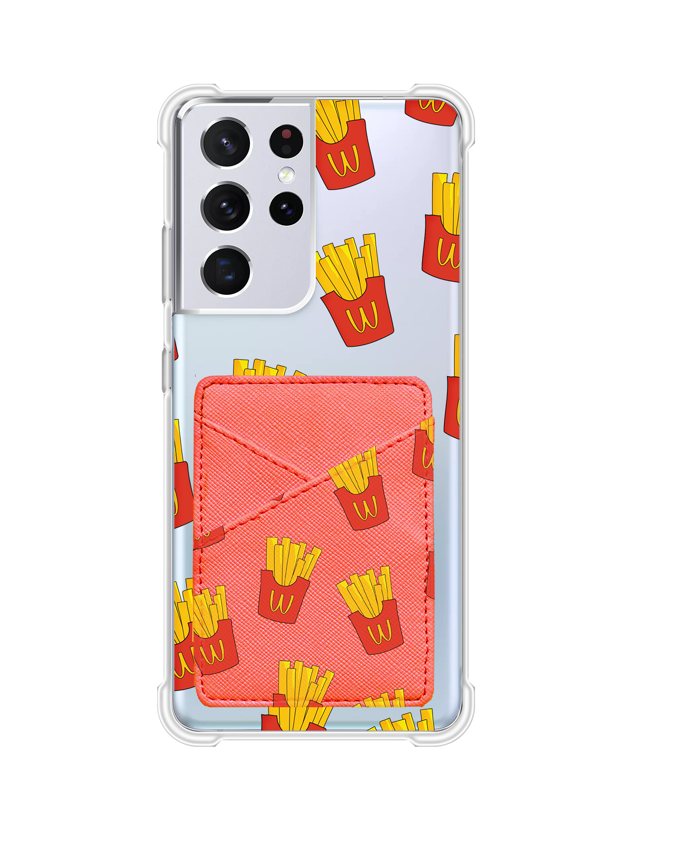 Android Phone Wallet Case - Fries